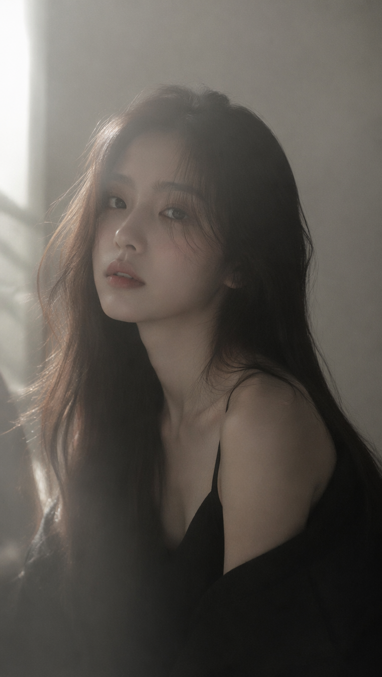 Soft light portrait photography